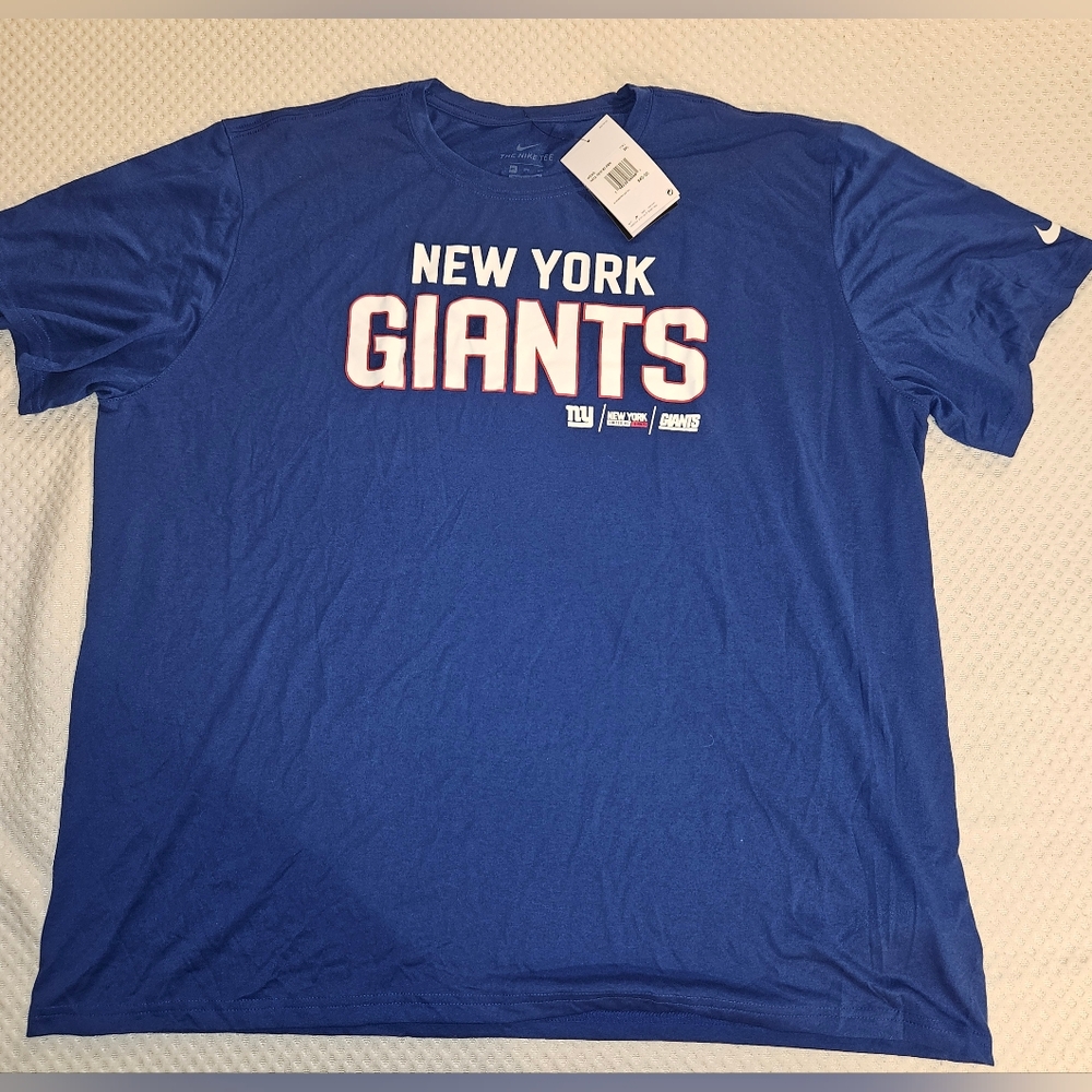 NY Giants T-Shirt (Dry- Fit)